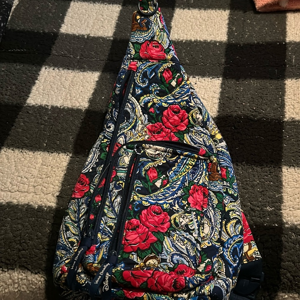 Beauty and the beast Vera Bradley crossbody